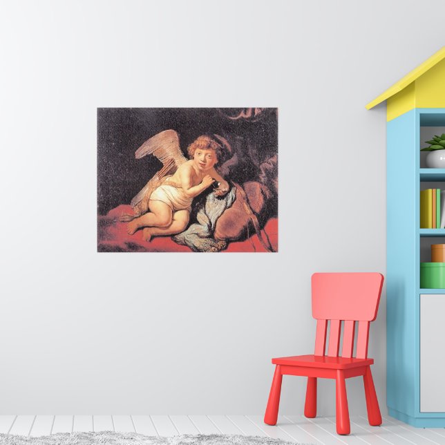 Rembrandt - Luftblasen von Seifenblasen Poster (Kinderzimmer 1)