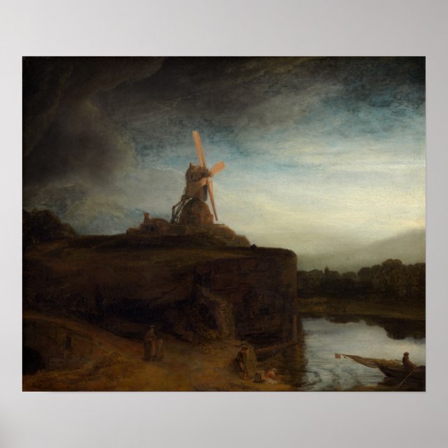 Rembrandt - Mill Poster (Vorne)