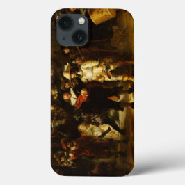Rembrandt-Nachtuhr-Vintage feine Kunst Case-Mate iPhone Hülle