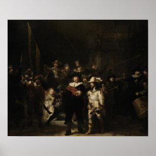 Rembrandt - Nachtwache Poster