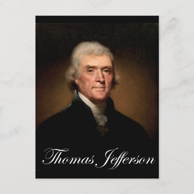 Rembrandt_Peale-Thomas_Jefferson 1 Postkarte (Vorderseite)