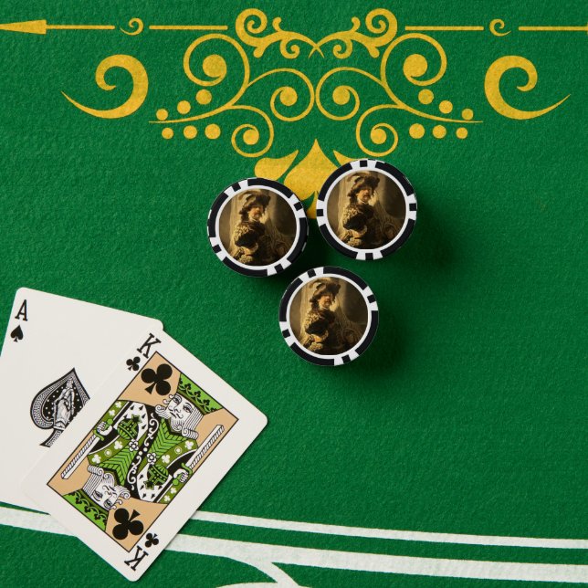 Rembrandt-Poker-Chip Pokerchips (Pokertisch (Stapel))
