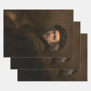 Rembrandt Selbstporträt: Maler des niederländische Geschenkpapier Set