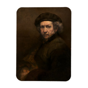 Rembrandt Selbstporträt: Maler des niederländische Magnet