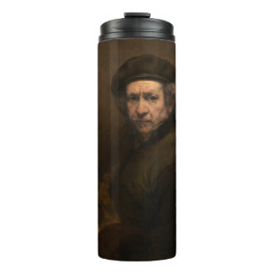 Rembrandt Selbstporträt: Maler des niederländische Thermosbecher
