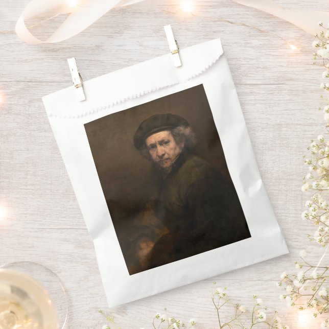 Rembrandt Self Portrait: Dutch Golden Age Painter Geschenktütchen (Ausgeschnitten)