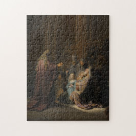 Rembrandt, Simeons Song des Loises - Fine Art