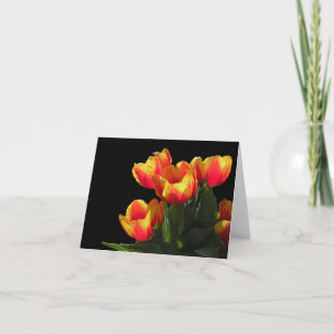 Rembrandt-Tulpe-Anmerkungs-Karte Karte