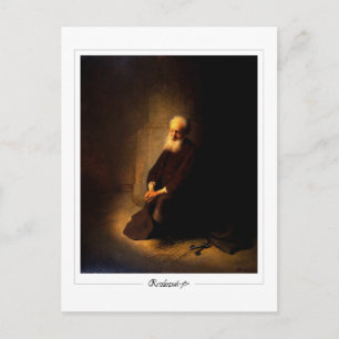Rembrandt van Rijn #144 - Feine Kunst Postkarte