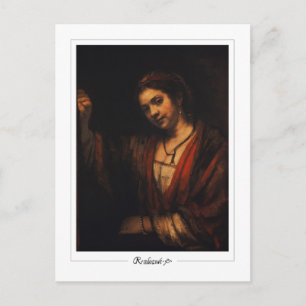 Rembrandt van Rijn #329 - Fine Art Postkarte
