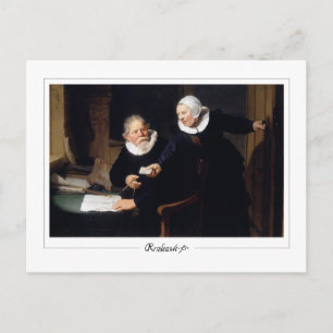 Rembrandt van Rijn #367 - Feine Kunst Postkarte