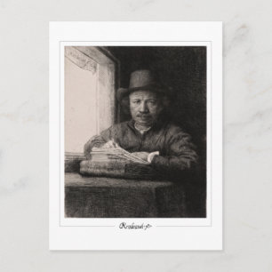 Rembrandt van Rijn #486 - Feine Kunst Postkarte