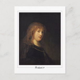 Rembrandt van Rijn #4 - Feine Kunst Postkarte