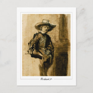 Rembrandt van Rijn #638 - Feine Kunst Postkarte