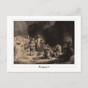 Rembrandt van Rijn #676 - Fine Art Postkarte
