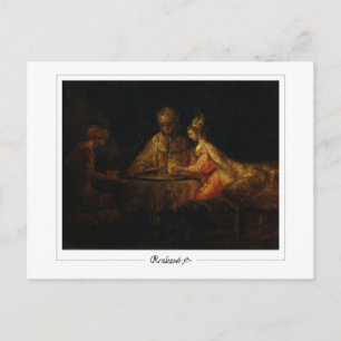 Rembrandt van Rijn #70 - Feine Kunst Postkarte