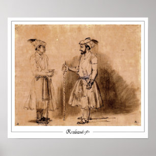 Rembrandt van Rijn Zedign Art Poster #114