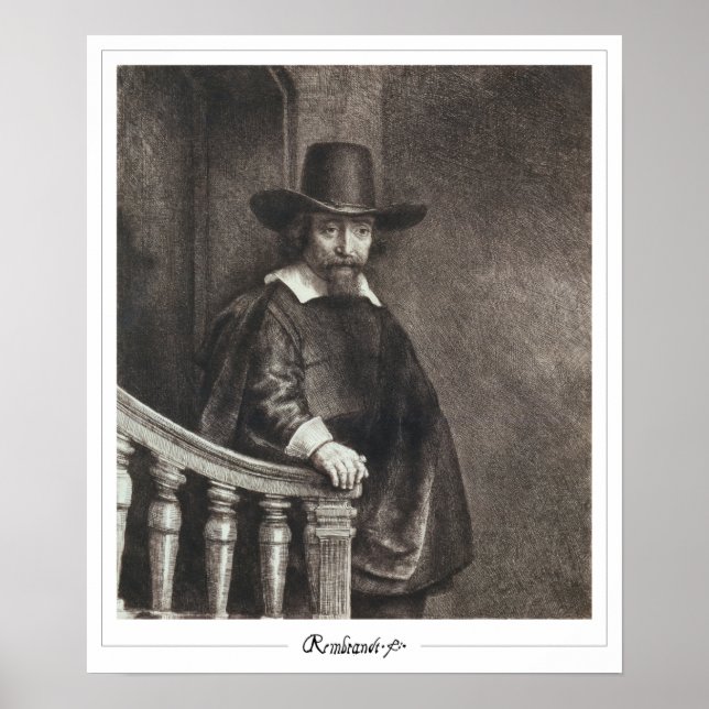 Rembrandt van Rijn Zedign Art Poster #129 (Vorne)