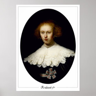 Rembrandt van Rijn Zedign Art Poster #252