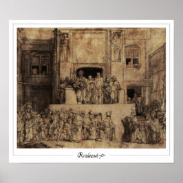 Rembrandt van Rijn Zedign Art Poster #622