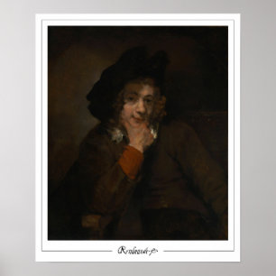 Rembrandt van Rijn Zedign Kunstposter #597 Poster