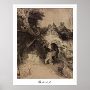 Rembrandt van Rijn Zedign Kunstposter #59 Poster