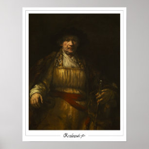 Rembrandt van Rijn Zedign Kunstposter #71 Poster