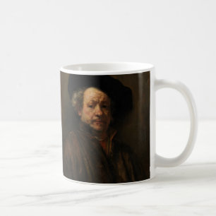 Rembrandt van Rijns Selbstportrait Kunst Kaffeetasse