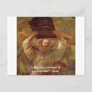 Rembrandts Mose & Bibelangebot Postkarte