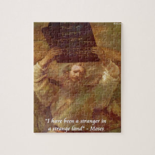 Rembrandts Moses & Bibelzitat