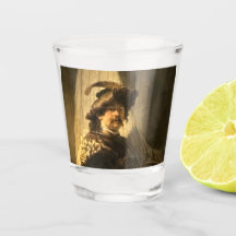 Rembrandt's Standard Bearer Shot Glass