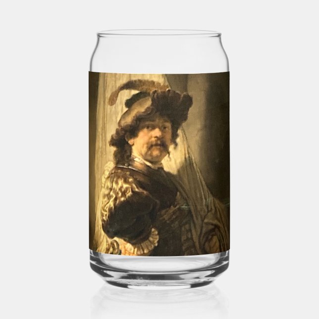 Rembrandt's Standard Beer Can Dosenglas (Vorderseite)