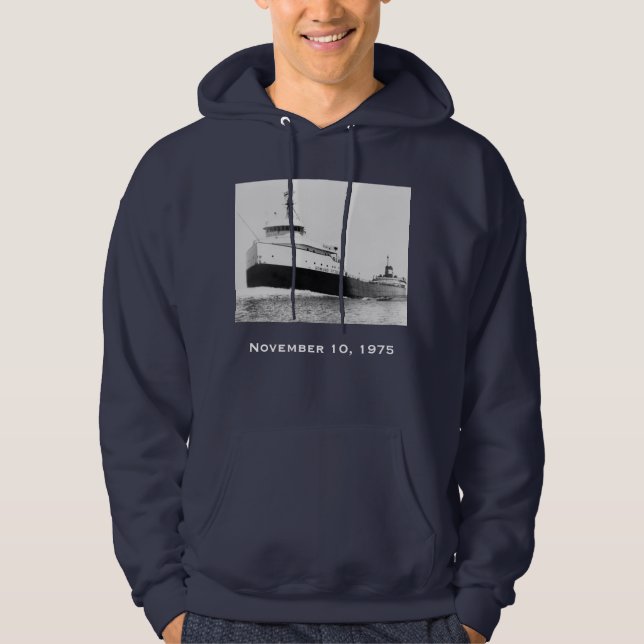 Remember the Edmund Fitzgerald Hoodie (Vorderseite)