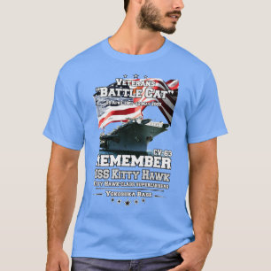 REMEMBER USS Kitty Hawk Veterans T-Shirt