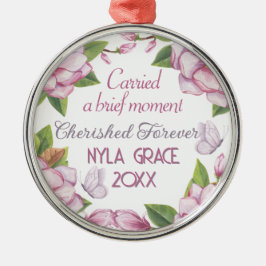 Remembrance Miscarriage, stillborn keepsake Ornament Aus Metall