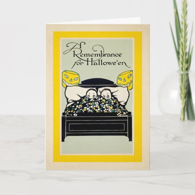 Remembranenkarte Halloween Feiertagskarte (Vorderseite)