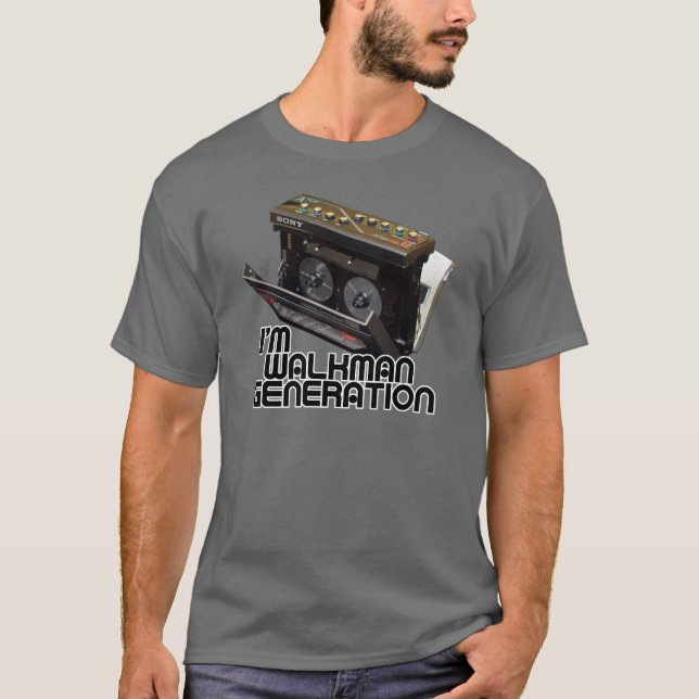 Remera Walkman Generation T-Shirt (Vorderseite)
