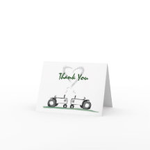 Amour de tracteur Remercier-Votre carte de note