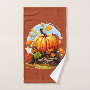 Remerciements Automne Serviette à main d'automne