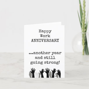 Remerciements Bonne carte d'anniversaire de travail, collègue, p