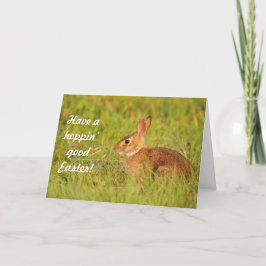 Remerciements Bonne Pâques à la sauce ! Carte de voeux