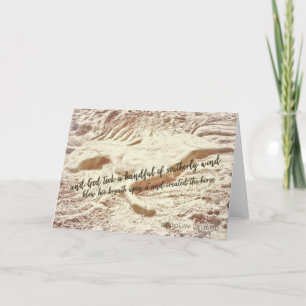 REMERCIEMENTS CAPTURÉ DANS LA CARTE DE SABLE
