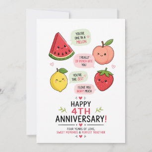 Remerciements Carte d'anniversaire de mariage drôle One In A Mel