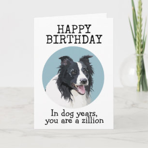 Remerciements Carte d'anniversaire personnalisée de votre Bordur