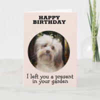 Carte d'anniversaire personnalisée de votre havana