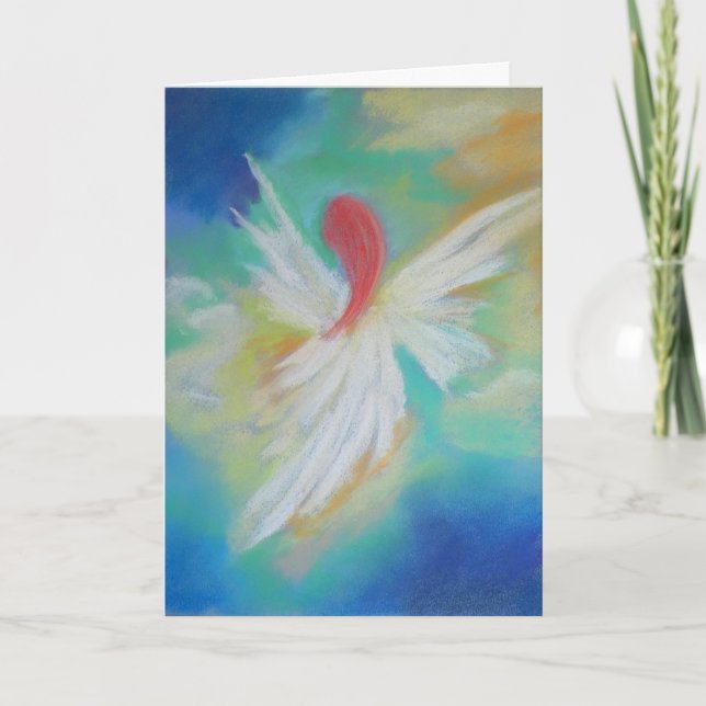 Remerciements Carte d'appréciation de l'infirmière Angel (Devant)