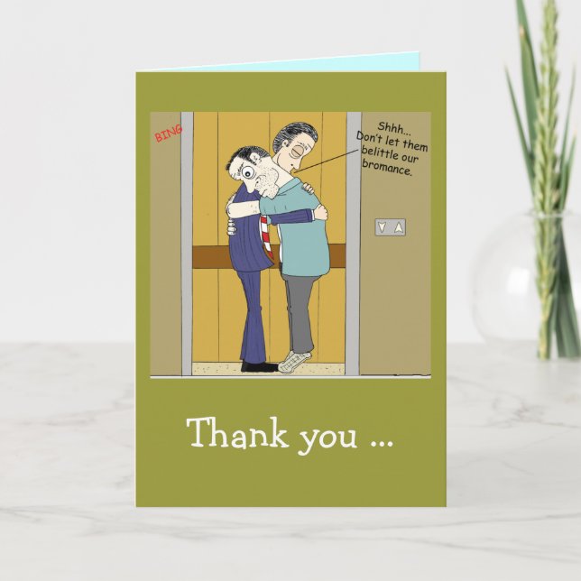 Remerciements Carte de bord (Devant)