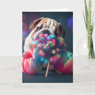 REMERCIEMENTS CARTE DE BULLDOG