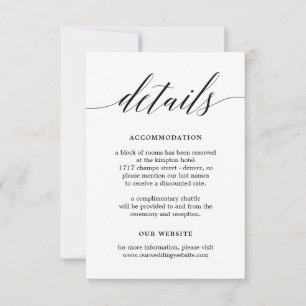 Remerciements Carte de détails de couleur modifiable de script m
