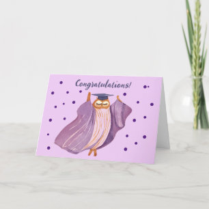 Remerciements Carte de félicitations pour la graduation de la ch